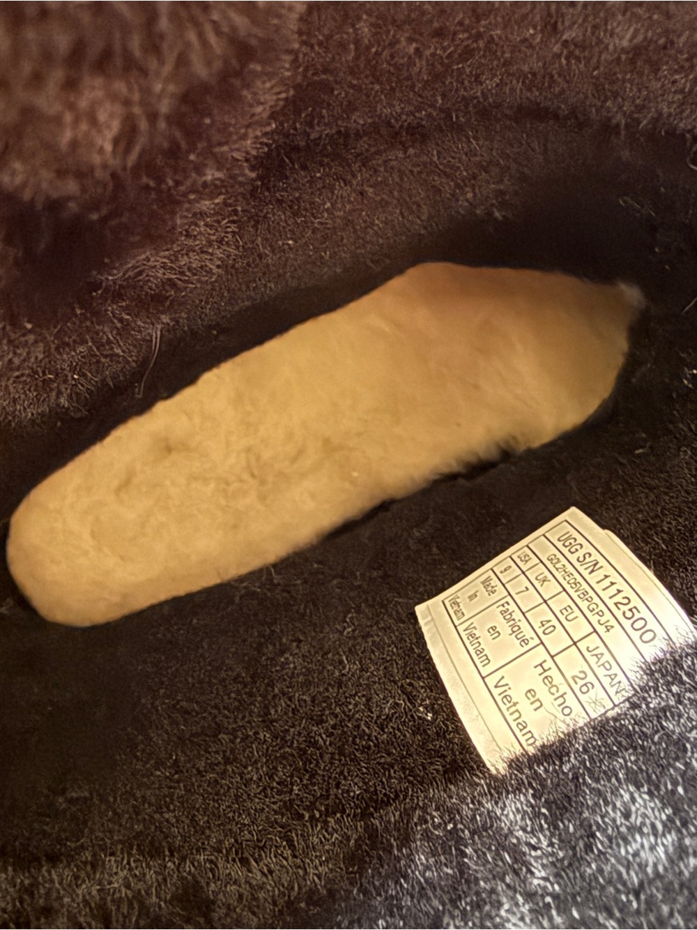 UGG AUSTRALIA BLACK SUEDE CLASSIC BOOT PULL ON FLAT SN 1112500 WINTER COZY W 9 - Picture 11 of 12